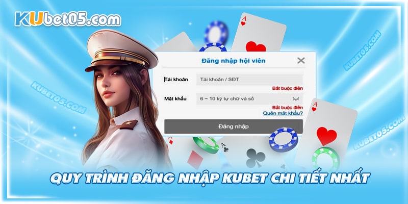 Chi tiết quy trình đăng nhập Kubet Chi tiết quy trình đăng nhập Kubet